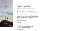 Desktop Screenshot of andy.bigwhitebox.org